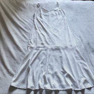 Lulu's white slip dress